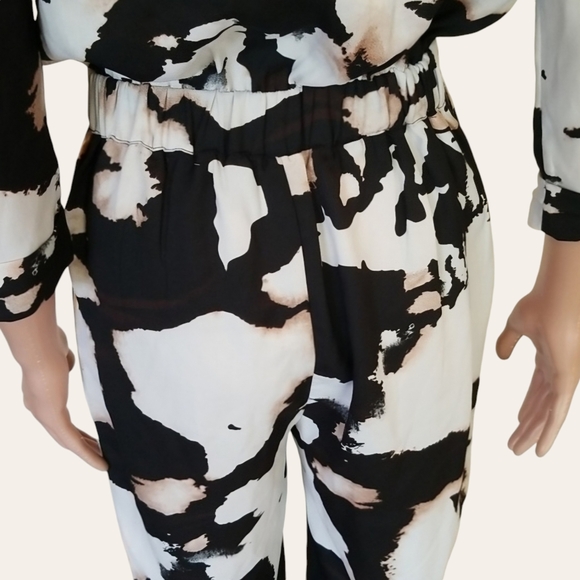 W118 Walter Baker 'Rustic Cattle' Western Cowgirl Jumpsuit / Sz XS / NWOT - Picture 6 of 12